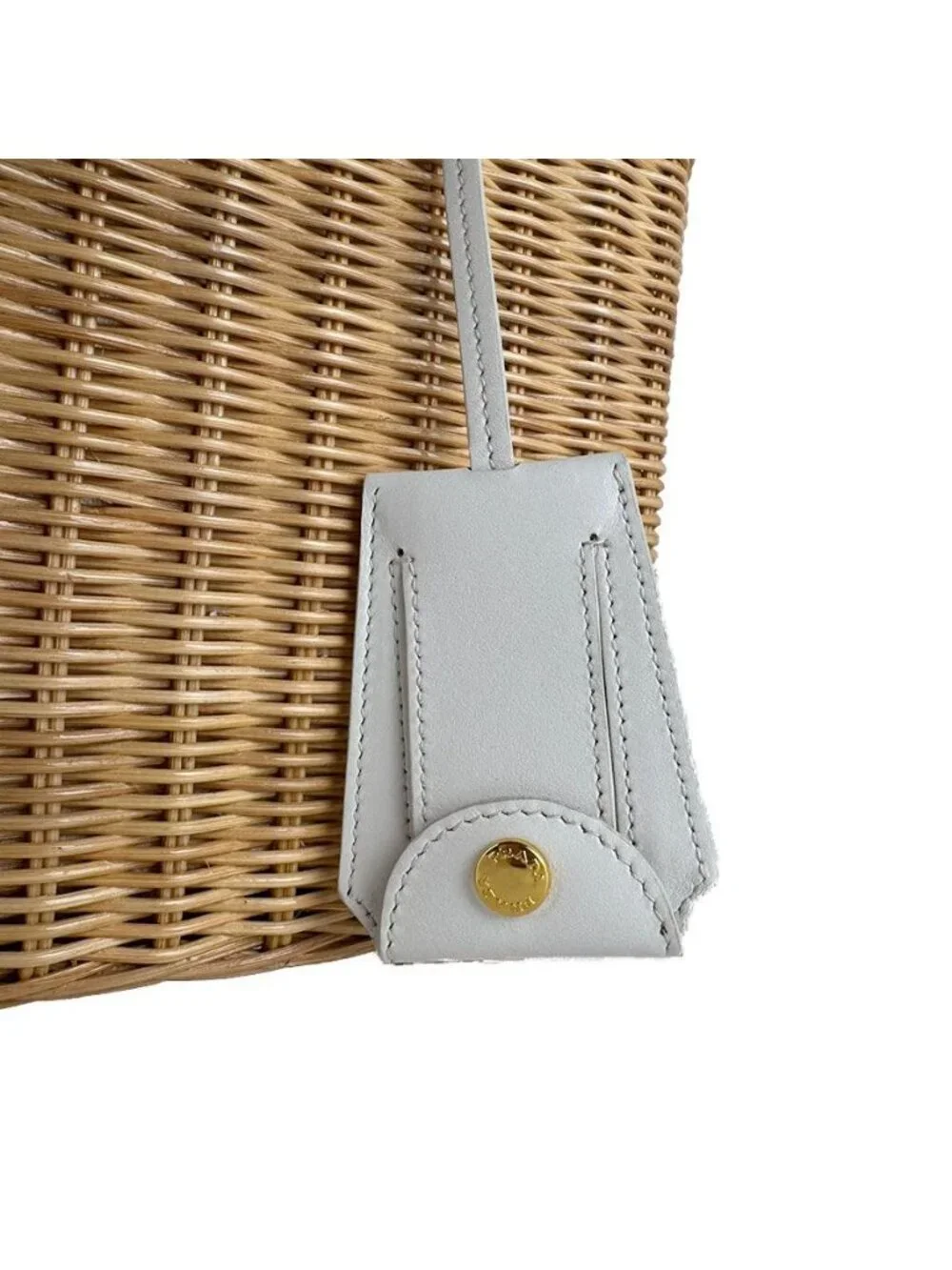 Prada Basket Shoulder Bag